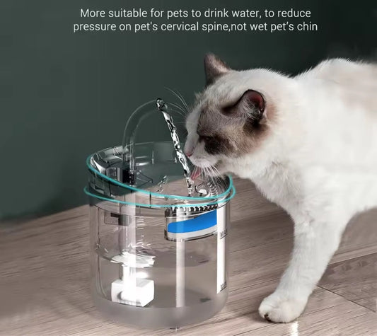 Fuente De Agua Para Mascotas Gatos